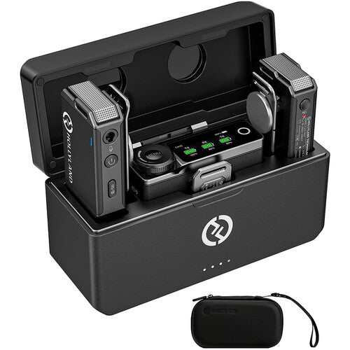 Hollyland LARK MAX Duo 2-Person Wireless Microphone System (2.4 GHz, Black) Hollyland LARK MAX Duo 2-Person Wireless Microphone System (2.4 GHz, Black)